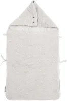 Meyco Baby Teddy voetenzak - greige - 40x82cm