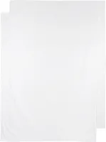 Meyco ledikant laken 100x150 cm - 2-pack - Uni wit