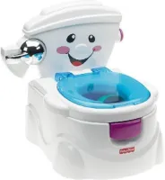 Mijn eerste toiletpotjes en toiletbril met muziek en geluidseffecten toilettrainer voor peuters (Duits)