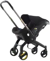 Mila Shop Kinderwagen - Lichtgewicht - Geschikt van 0 tot 15 kg - Autostoeltje - Lichtgewicht - Zwart/Grijs