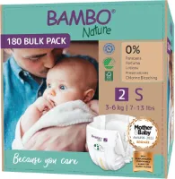 Milieuvriendelijke luiers maat 2 - 180 stuks