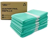 Milieuvriendelijke vullingen voor luiers - 6-Pack (Blauw - Plus 26L)