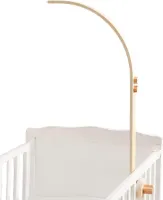 Mobiele Houder Voor Baby Cot Crib - Houten Mobiele Bed Bell Houder Beugel - Mobiele Stand voor Baby Muziekdoos - Baby Wind Chimes - Houten Frame