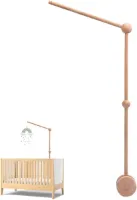 Mobiele babywieghouder - houten houder voor mobiel - ophangen babybedbevestiging - kinderdagverblijf decoratie - bedbelhouder