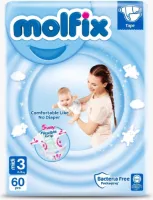 Molfix 3 Midi 4-9 KG - 360 luiers - (6 x 60)- Maandbox