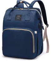 Mommy Bag - Multifunctionele Lichtgewicht Opvouwbare Kinderbed Reistas, Grote Capaciteit Maternity Rugzak, Perfect voor Babyverzorging en Uitjes, Vrouwelijke Mama Draagtas - TD1273D-DHDH
