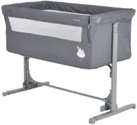 Moni Mystery Grey Wieg aan Bed 111851