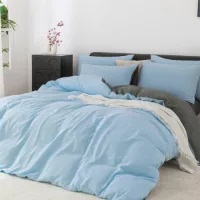 Mousseline Katoenen Beddengoed - Ademend en Comfortabel - Set van 3