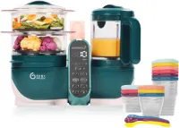 Multifunctionele 6-in-1 Foodprocessor en Bewaardoosjes voor Babyvoeding