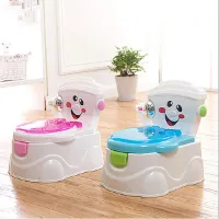 Multis Kindertoilet - Kinder Toilet Plaspotje - Peuter Toilettrainer Plaspot - WC Potje voor Kinderen tot 20KG - Blauw