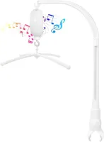 Muzikale Mobiele Houder 23 Inch voor Crib Bed Bell - Elektrische Muziekdoos - Kruishaak