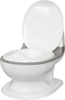 My Real Potty - Peuterpotje met doorspoelgeluid, oefentoilet voor peuters - 18m+1 stuk (pak van 1),Wit
