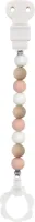 Nattou - Speenkoord - Wit / Roze