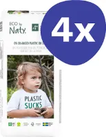 Naty Luiers: Maat 4+ (9-20 kg) (4x 42 stuks)