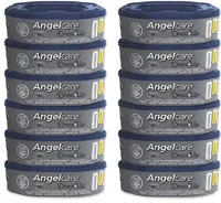 Navulling voor luieremmer - Geurremmend en hoge capaciteit, 12 stuks