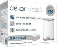 Navulverpakking voor luieremmer – Bespaar Geld en Ruimte met Eenvoudig Navulsysteem