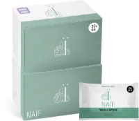 Naïf Natuurlijke plasticvrije Billendoekjes - voordeel verpakking - babyverzorging -  32 stuks x 54 doekjes
