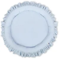 Nest met volant - blauw