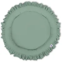 Nest met volant - pastelgroen