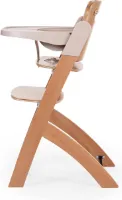 Nevolis Evolutieve kinderstoel van 6 maanden tot 85 kg tablet inbegrepen beukenhout wieg veiligheidsharnas 5 punten onzichtbare schroeven Evosit Natural Beige .