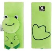 New Age Devi - Groen Gordelkussen - Zachte Autogordel Cover voor Kinderen - Ideaal voor Autovakanties - Autogordelaccessoire