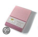 Nicolientje Hoeslakentje Hoeslaken jersey 40x80 cm (wieg) pink, 2 stuks