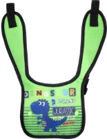 Nolad® - Gordelbeschermer kind - Autogordel beschermer - Gordelhoes - Dinosaurus Groen