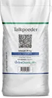 Online chemicaliën Talkpoeder 25 Kilogram – Talkpoeder Volwassenen – Huidverzorging voor hem en haar – talkpoeder ongeparfumeerd – Talk poeder kopen onbewerkt
