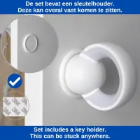 Onzichtbaar kast- en ladeslotset voor 24 meubels - Magnetisch kinderslot met handleiding