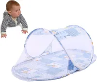 Opvouwbaar en draagbaar klamboe voor babybed - muggennet met reistent