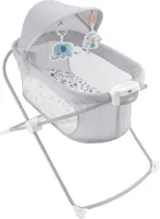 Opvouwbaar kinderbedje met licht voor pasgeborenen en baby