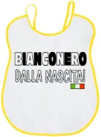 PASSAPAROLA slabbetje voor volwassenen, grappig, humoristisch, 100% katoen, gemaakt in Italië, afmetingen: 58 x 44 cm.