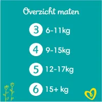 Pampers - Baby Dry Pants - Maat 4 - Mega Maandbox - 276 stuks - 9/15 KG