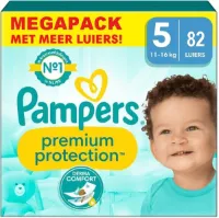 Pampers - Premium Protection - Maat 5 - Megapack - 82 luiers - 11/16 KG