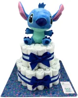 Pampertaart Luiertaart Stitch - 47 luiers - Maat 3