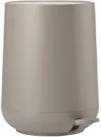 Pedaalemmer 5 liter taupe met een stijlvolle uitstraling en praktische afmetingen van 23 x 29 cm