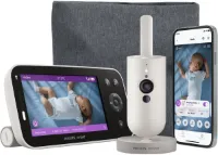 Philips Avent Babyfoon met Camera - Premium Connected SCD971/26 - Silk White