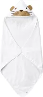 Pippi Badcape 83 X 83 Cm Wit