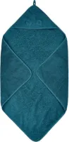 Pippi Badcape Junior 83 X 83 Cm Katoen Blauw