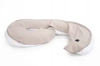 Poofi Zwangerschapskussen Biologisch Nougat - Comfortabel Slapen & Voeden