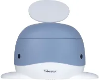 Potje met walvisdesign - Kindsgut wc potjes - subtiel blauwgrijs - plaspotje voor zindelijkheidstraining - potje peuter