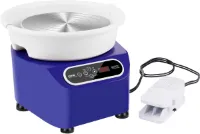 Pottenbakkersschijf – Keramiekschijf – Drechselbank – Boetseermachine – Keramiekdraaiplateau – 450W Motor – 28 cm Aluminium Draaiplateau