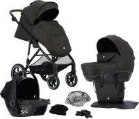 Puck Combi-Kinderwagen 3-in-1 Carl Donkergroen