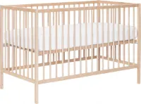 Puck Raw Babybed Beuken Natural 60 x 120 cm
