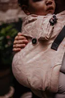 Pure Baby Love - Draagzak baby - Click & Go - maat 50 t/m 86 - floral perzikkleur