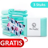 Pure Sensation® Luieremmer Navulling - 3 stuks - Geschikt voor Korbell - Inclusief Extra Dispenser - Navullingen 15/16 liter - Luieremmer Zakken - Luieremmernavullingen - Luieremmers - Korbell Luierem