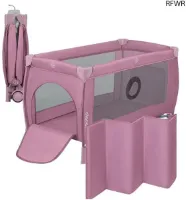 RFWR® 2-in-1 Campingbedje en Box voor Baby - Draagbare Kinderbed met Hoogwaardige Schuimmatras en Verstelbare Bodem