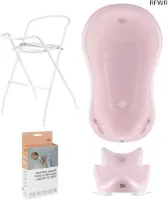 RFWR® Babybadset met Badstandaard, Badzitje en Afvoer - Ideale Oplossing voor Veilige Badervaringen voor Baby