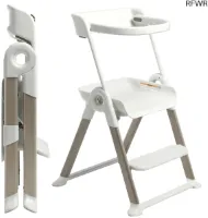 RFWR® Opvouwbare Peutertoren - Keukenkruk voor Kinderen van 18 Maanden tot 4 Jaar - Multifunctionele Kinderkruk