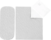 Reiswieg baby beddengoed set met dekbed Joyful Mice - 6 delige - 100% OEKO-TEX gecertificeerde katoen